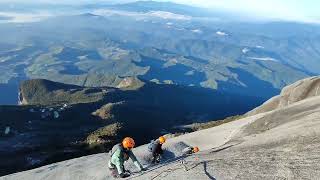 Worlds highest via Ferrata amp Asias first via Ferrata located in Mt Kinabalus Panalaban rock face [upl. by Fitzhugh269]