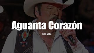 Lalo Mora  Aguanta Corazón LETRA [upl. by Elbert960]