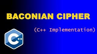 Baconian Cipher C Implementation [upl. by Petie80]