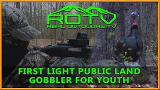 First Light Public Land Youth Turkey Hunt [upl. by Aical672]