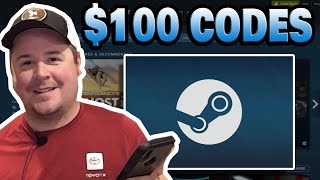 How to get Free Steam Codes worth 100  Get Steam Gift Cards for FREE in 2024 [upl. by Alber845]