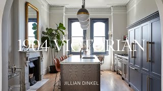 An Interior Designers Own Apartment With An Open Kitchen and Living Area House Tour [upl. by Nelyahs]