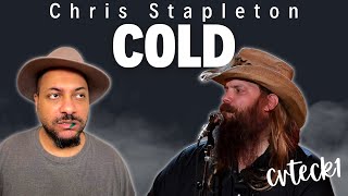 FIRST TIME REACTING TO  Chris Stapleton  Cold CMA Awards 2021 [upl. by Dulla]