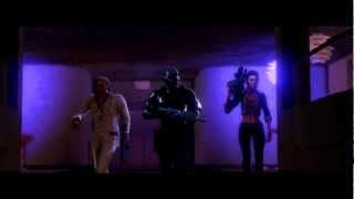 Saints Row The Third  Slow motion walk cutscene [upl. by Newhall55]