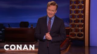 CONAN Monologue 041317  CONAN on TBS [upl. by Jordison]