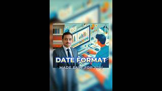 Date Format in Excel [upl. by Sassan]