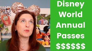 Disney World Annual Passes [upl. by Dumond]