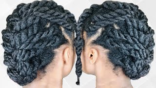 Beautiful Elegant Natural Hair Protective Style naturalhair hairgrowthtips hairstyle [upl. by Stclair]