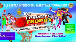 18TH EPHREMS TROPHY 202324 SEMIFINALS STEPHREMS MANNANAM VS LOURDES PUBLIC SCHOOL [upl. by Festus362]