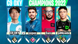 When CHAMPS 2022 team up in ranked C9 OXY vs LEV Aspas duo w SEN Sacy met LOUD pANcada [upl. by Burrow597]