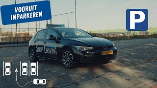 Rijschool Start Driving  Vooruit in een vak parkeren [upl. by Alba]