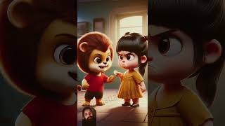 Cartoon serolion bhoot lion horrorstories sister brother rikshaw animation trending [upl. by Norbel]