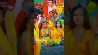 Chhathi Maiya youtubeshorts durgapuja devi dasara navratri akkiricha gangaji bihar 2024real [upl. by Bryanty]