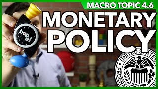 Monetary Policy Macro 46 [upl. by Ayihsa]