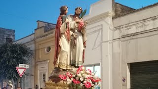 Processione Santi Cosma e Damiano a Veglie [upl. by Suivatra]