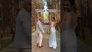 Wesele w lesie Klimat 🔥 wesele wedding weddingdj [upl. by Siduhey746]