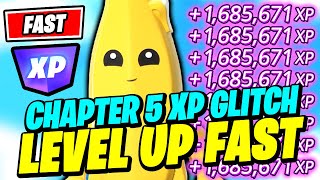 How to LEVEL UP FAST in Fortnite Chapter 5 Season 1 BEST XP GLITCH [upl. by Eronaele]