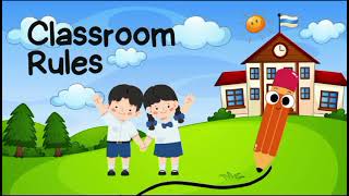 Classroom rules for students by Kids Universe 804 [upl. by Laughry106]