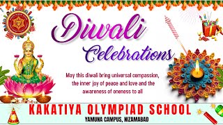 DIWALI CELEBRATIONS 2024  YAMUNA CAMPUS  KAKATIYA OLYMPIAD SCHOOL  NIZAMABAD [upl. by Phare341]