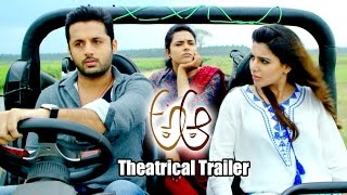 A Aa Anasuya Ramalingam Vs Anand Vihari  Theatrical Trailer  Nithiin Samantha Trivikram [upl. by Etnuad220]