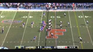 Jeff Demps vs Vanderbilt 2011 [upl. by Farlay]