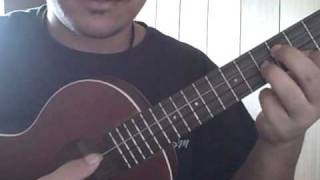 Mandy Moore  Only Hope uke tutorial [upl. by Yelkrab117]