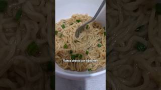 Fideos chinos con Ajinomen 🍜 recetasfaciles recetasrapidas ajinomen comidachina fideoschinos [upl. by Andrel]