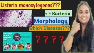 Listeria monocytogenes  growthDiseases bacteria structure  Morphology English Hindi [upl. by Anoyk]