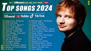 Billboard Pop Songs 2025 Playlist ✨Ed Sheeran The Weeknd Bruno Mars Rihanna Sia Adele Dua Lipa [upl. by Annawd]