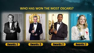 Top 20 Greatest Actors in Oscar History [upl. by Yral]