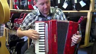 Mark plays a Scarlatti 24 Bass Accordion  Hobgoblin Music Birmingham [upl. by Osana]