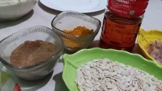 Hoe to prepare at home char magaz masala sabzi recipe in hindi Inian dish [upl. by Euqinad931]