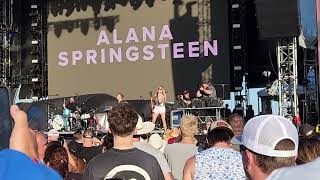 Alana Springsteen at the Barefoot Country Music Festival in wildwood NJ 6222024 [upl. by Sclater]