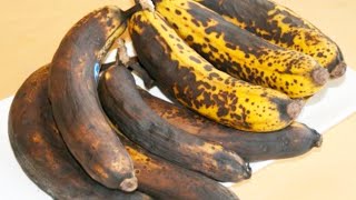 ¡No Tires las Bananas Demasiado Maduras Receta Fácil Deliciosa y Saludable [upl. by Trofmoc307]