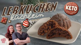 🎄 Schnelle Low Carb LebkuchenKüchlein  Perfekt für Weihnachten [upl. by Oria496]