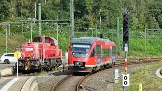 DB BR 6432 Talent  RB20 die Euregiobahn  Stolberg Rheinland Hbf Gl 27  2IX2024 [upl. by Murage]