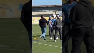 vince vaughn crashed practice 🤯 shorts [upl. by Adoh]