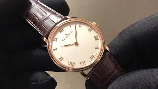 Blancpain Villeret Ultraplate 40mm 6605364255a [upl. by Aicened]