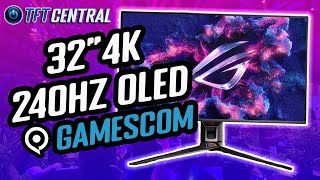 32quot 4K 240Hz OLED First Impressions and Gamescom 2023 News and Thoughts [upl. by Sherurd386]