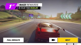 Ferrari HP eSports Asphalt Series Forest Heights Ferrari 599XX Evo 101411 Top 1 Reference Run [upl. by Ytineres]