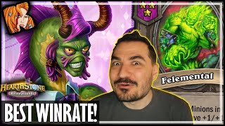 SHUDDERWOCK IS MY MOST WINNING HERO  Hearthstone Battlegrounds [upl. by Pius]