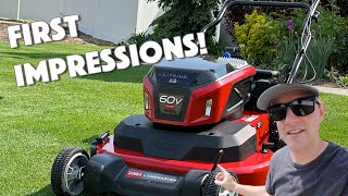 Toro 60V Max eTimemaster Unboxing Overview and First Impressions [upl. by Wardieu]