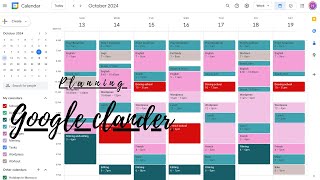 ORGANIZE YOUR LIFE with Google Calendar  How I Manage My Time [upl. by Trutko]