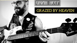 Grazed By Heaven  Uriah Heep  bass cover by Dico Santana [upl. by Ennail]