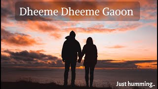 Dheeme Dheeme Gaoon  Just Humming  Zubeidaa  Karisma Kapoor Rekha and Manoj Bajpayee [upl. by Py291]