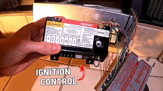 How To Replace Gas Fireplace Ignition Control Not Lighting or Making Humming Buzzing Noise [upl. by Calendre443]