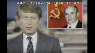 Mikhail Gorbachev Becomes Leader of the Soviet Union  3111985  ABC Nightline full broadcast [upl. by Douglas121]