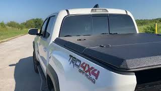 Diamondback Switchback Cover Toyota Tacoma walk around LastLineOfDefense DiamondBackCovers [upl. by Goulder]