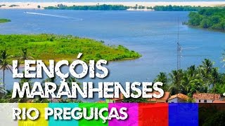 O que fazer nos Lençóis Maranhenses Passeio no Rio Preguiças [upl. by Anetsirk]