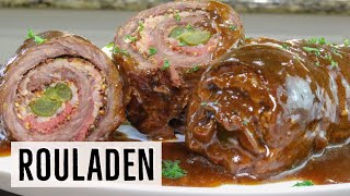 Rouladen German Beef Roulades [upl. by Olzsal]